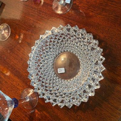 Sale Photo Thumbnail #271: Crystal ashtray $20