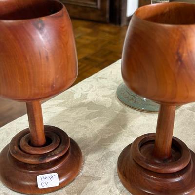 Sale Photo Thumbnail #376: Solid wood $16 for the pair. 