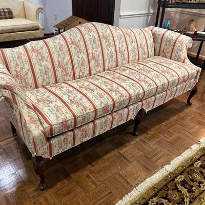 Sale Photo Thumbnail #2: Vintage Hickory Chair sofa. 
