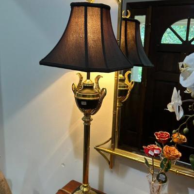 Sale Photo Thumbnail #116: Lovely brass swan vase. $68. 