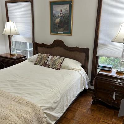 Sale Photo Thumbnail #194: Bed and 2 side tables also White Furniture Co. 