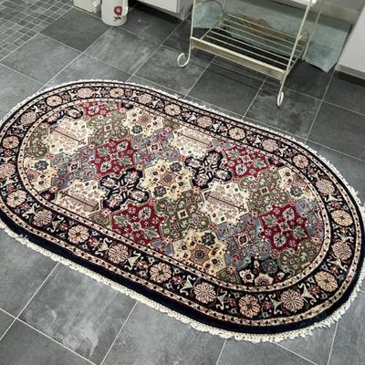 Sale Photo Thumbnail #233: Handknotted wool carpet. $149