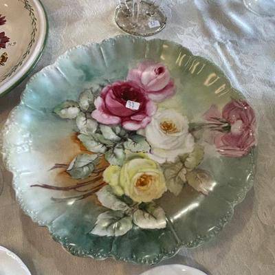Sale Photo Thumbnail #313: Antique Rosenthal Bavaria plate $38