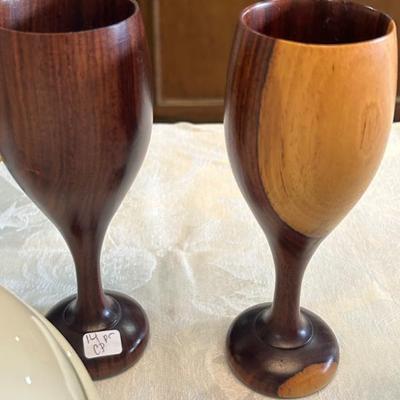 Sale Photo Thumbnail #370: Solid wood $14 for the pair. 