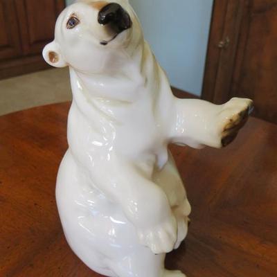 Sale Photo Thumbnail #227: Hutschenreuther porcelain polar bear