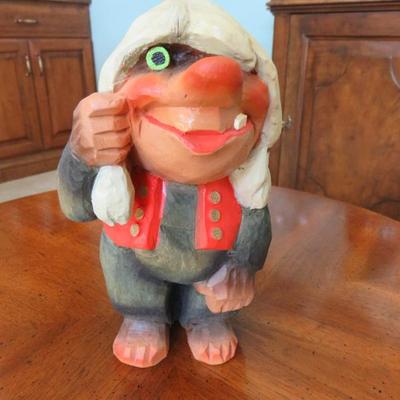 Sale Photo Thumbnail #234: Hand Carved Henning Troll, Norway