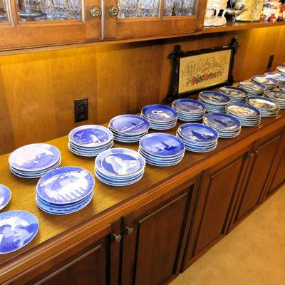 Sale Photo Thumbnail #206: 1908-2024 Royal Copenhagen plates!