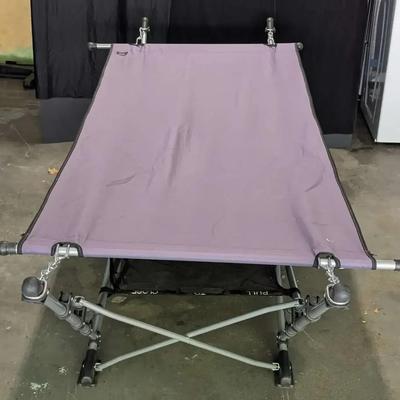 Mac Sports Folding Portable Hammock with Stand and Carry Bag – Purple