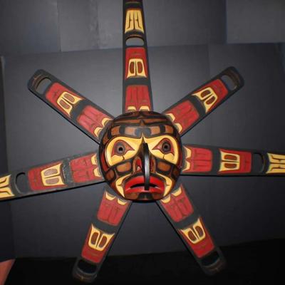 Sun Mask by John Livingston (1951–2019)
