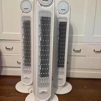 Set of 3 Dreo Tower Fans