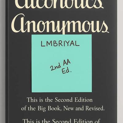 Lot of 24 – Alcoholics Anonymous “Big Book” (Second Edition, Hardcover, Assorted Jackets)