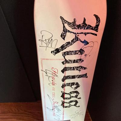 Escape the Fate "Habits of the Underdog" Skateboard Deck – Multi-Signed Collectible