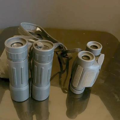 Lot of 2 Bushnell Binoculars – Compact & Durable
