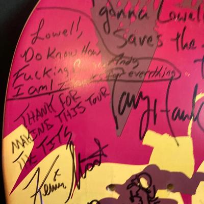 Tony Hawk’s Boom Boom HuckJam Skateboard Deck – Multi-Signed Collectible