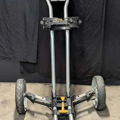 Sun Mountain Micro-Cart Golf Push Cart – Foldable, 4-Wheel Design