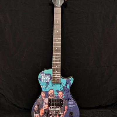 Spirit Fest 2015 Signed Collector’s Guitar – Matt Maher, Sidewalk Prophets & More
