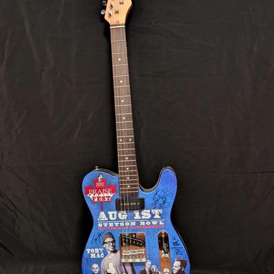 Signed Praise Fest “TobyMac & Friends” Electric Guitar – Cloverdale Fairgrounds 2015
