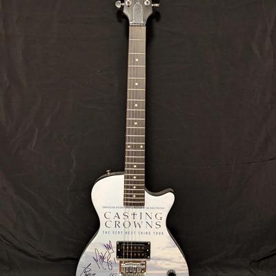 Casting Crowns Signed Electric Guitar – The Very Next Thing Tour w/ Matt Maher (Autographed)