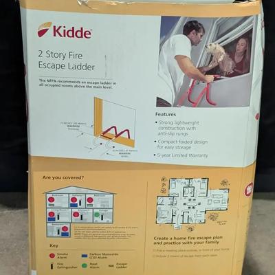 Kidde 2-Story Fire Escape Ladder – 13 ft (Model KL-2S)