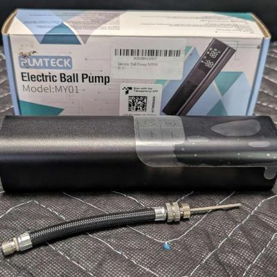 Pumteck Electric Ball Pump Model MY01 – Portable Rechargeable Air Pump