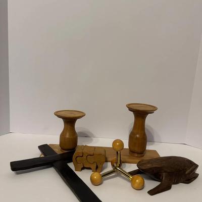 Mixed Wooden and Decorative Home Items