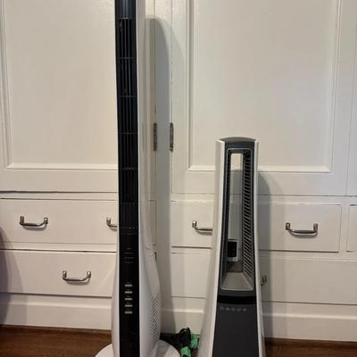 Pair of Tower Fans – Lasko and Air Choice BLF-YH05