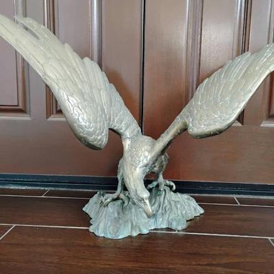 Ha144v metal american eagle decor