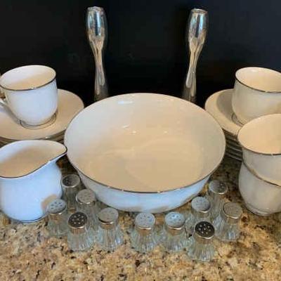 Ha145 lennox china hannah pattern