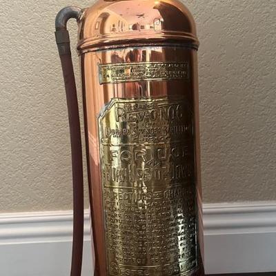 Ha115v vintage h s. b. & co rev o noc fire extinguisher