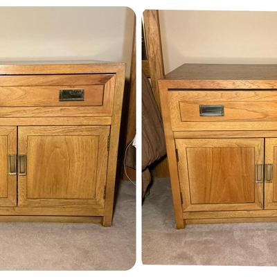 Thomasville Campaign Style Nightstands