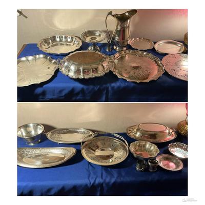 Silverplate Serving Items 