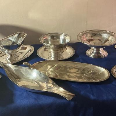 Silver Plate Serving Pieces 