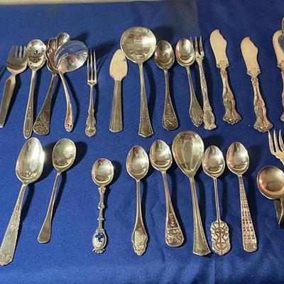 Nice Selection Of Silver Plate Flatware