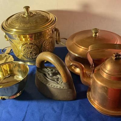 Mixed Metals With Brass And Iron 