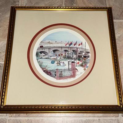P. Buckley Moss Signed & Numbered Print (17.5 x 17.5)