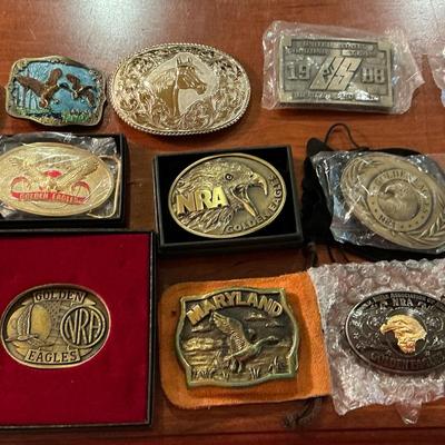 NRA Belt buckles 