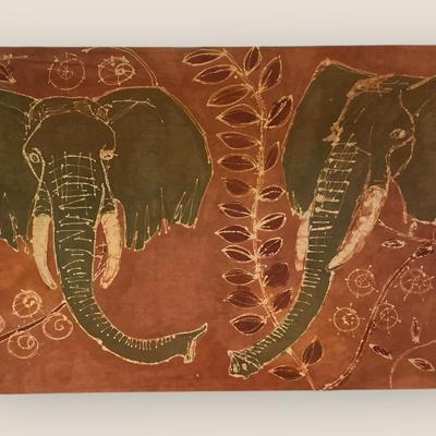 Ethiopian Large Batik Art (33 x 55)