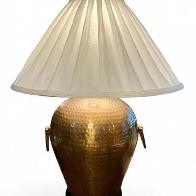 Hammered Brass Lamp (FR2)