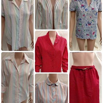 Retro print fashion lot