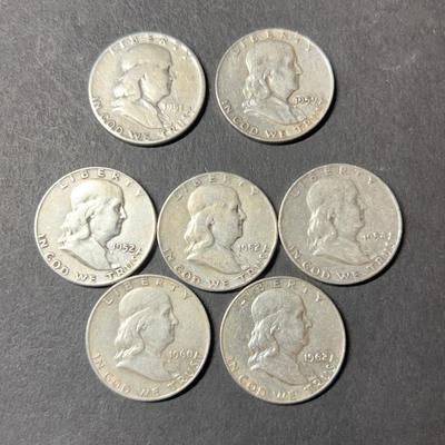 USA Franklin Half Dollars