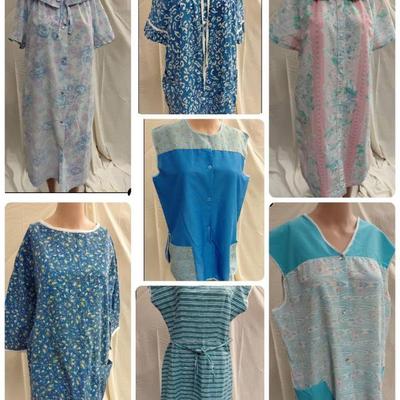 Vintage clothing grandma pajama lot