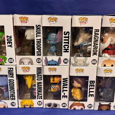 Funko pop disney bobblehead lot 3
