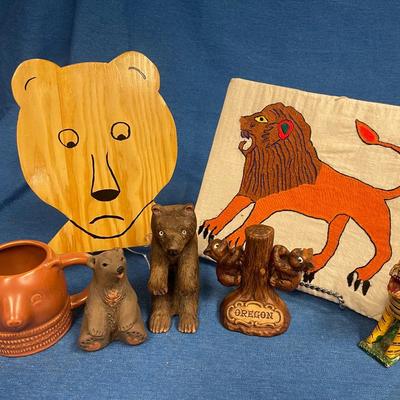 Lion tiger and bespoke bears