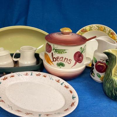 Cowboys corn and river hill dishes