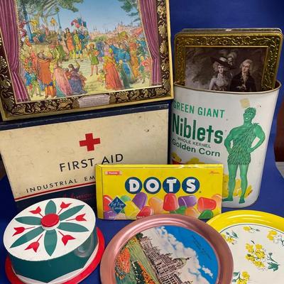 Vintage tin
