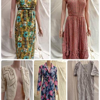 Vintage clothing boho chic fashion lot
