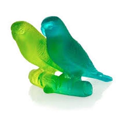 DAUM NANCY FROSTED ANIMAL PAIRS FIGURES