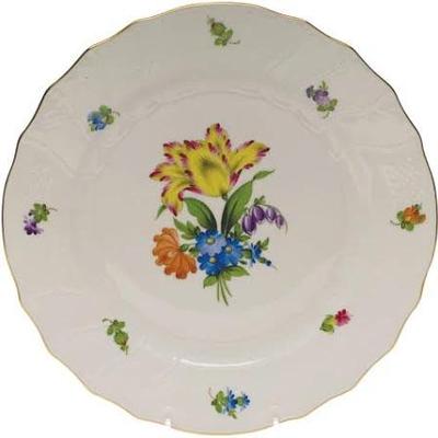 BEAUTIFUL HEREND ROTHCHILD HUNGARY FRUIT AND FLOWER PLATES