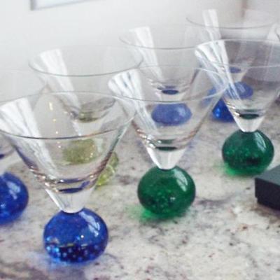 PAPERWEIGHT COCKTAIL GLASSES