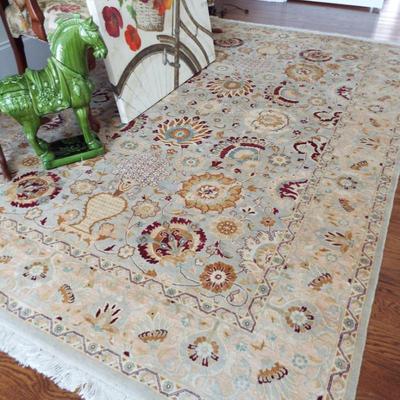 BEAUTIFUL IN EUC WOOL MIDDLE EASTERN PERSIAN RUG